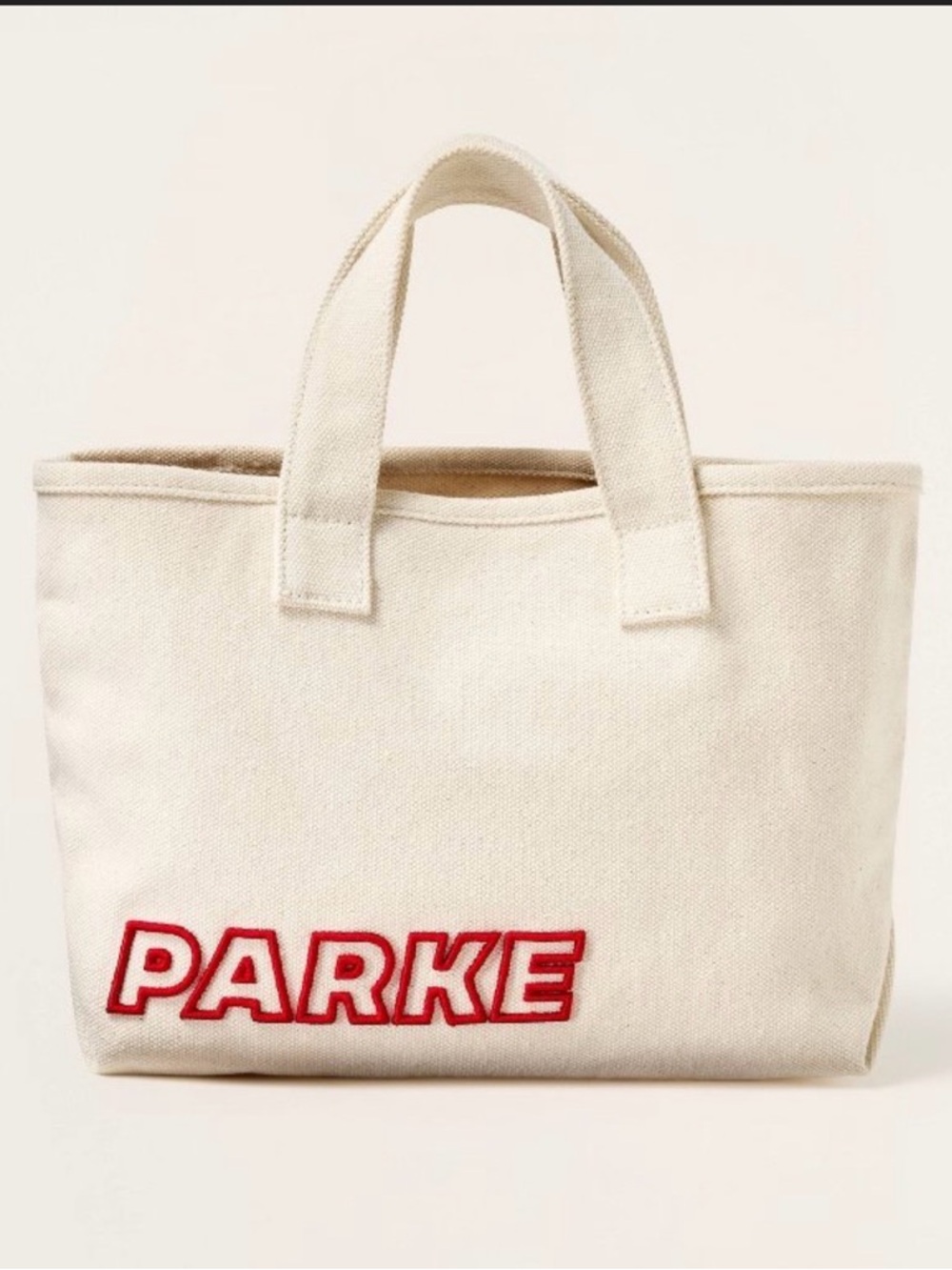 Parke x Target Mini Canvas Tote Bag Natural